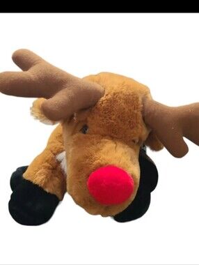 Vintage The JCPenney 1994 Rudolph Reindeer 18" Long Plush Stuffed Animal